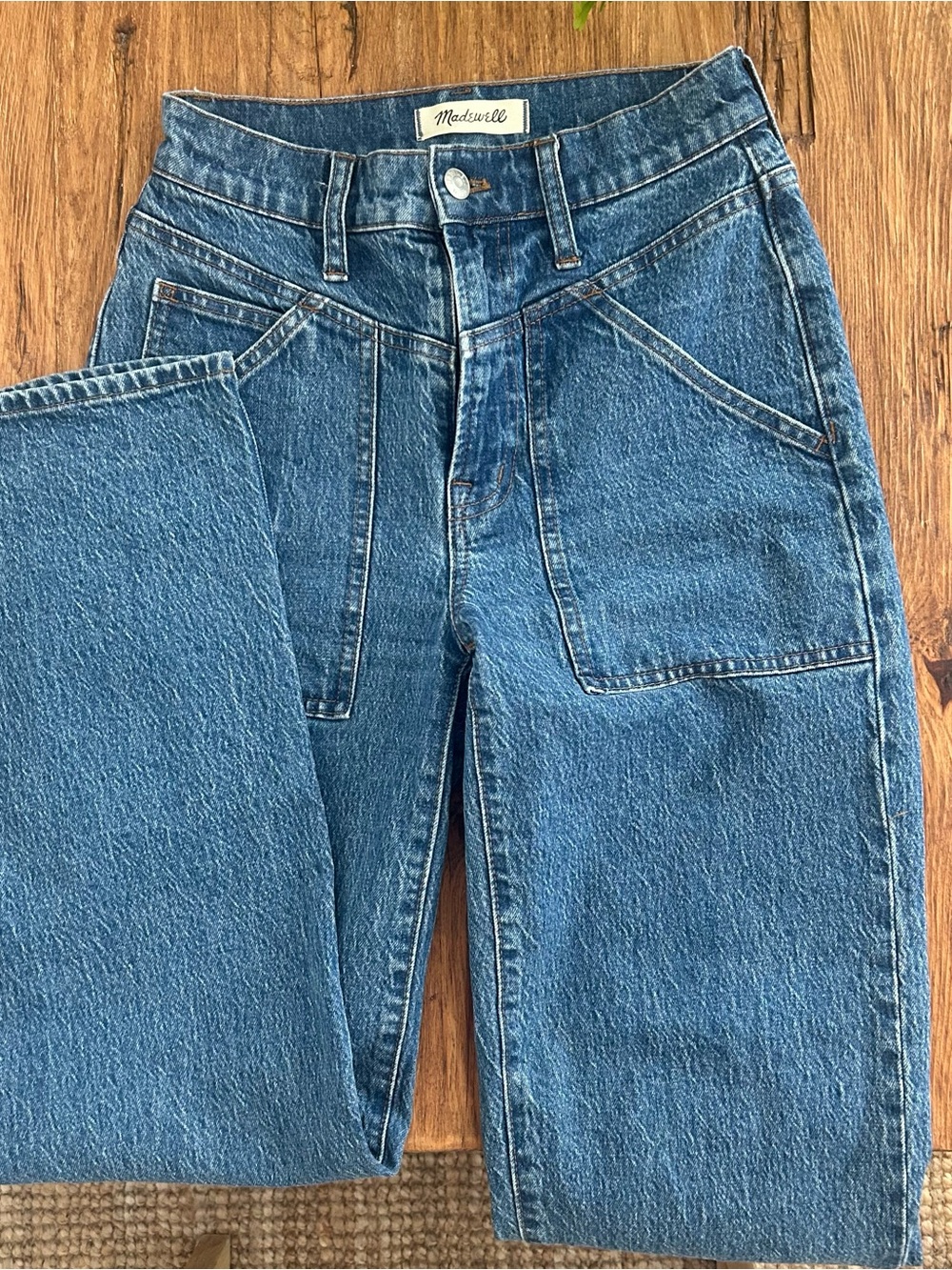 Madewell the perfect vintage wide-leg jean
